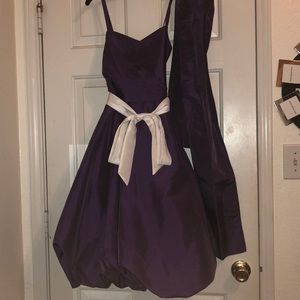 Purple dress